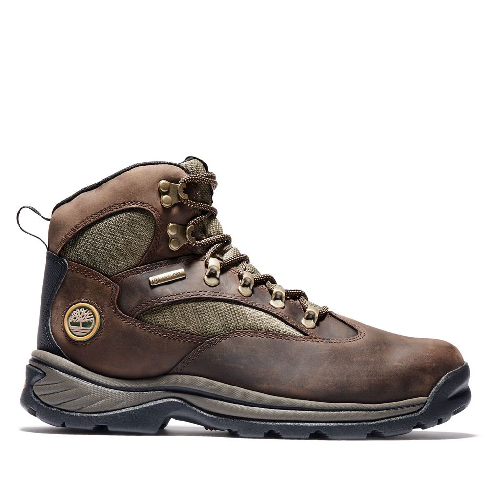 Botas de Montaña Timberland Argentina Hombre - Chocorua Trail Mid Waterproof - Marrones - FBYJZP-601